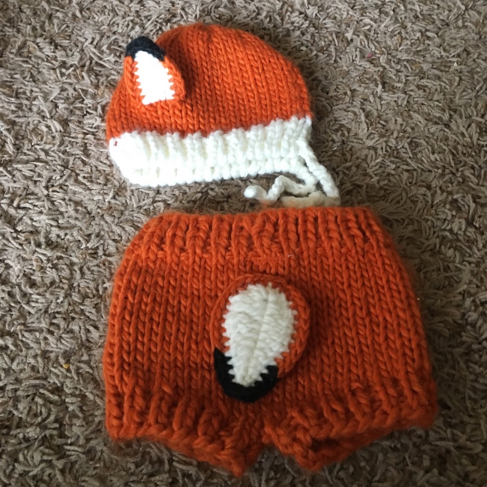 0-3 Month Fox Outfit